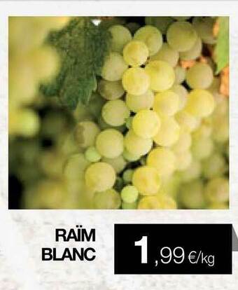 Plusfresc Raïm Blanc oferta