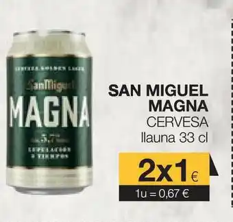 Plusfresc San Miguel Magna Cervesa 33cl oferta
