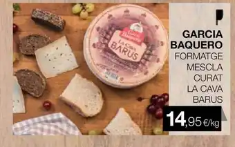 Plusfresc Garcia Baquero Formatge Mescla Curat La Cava Barus oferta