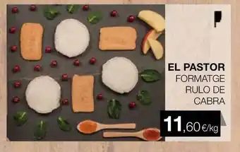 Plusfresc El Pastor Formatge Rulo De Cabra oferta