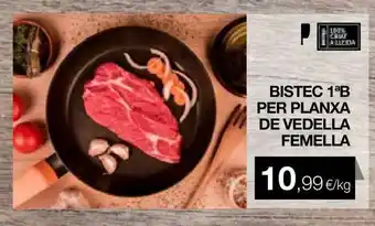 Plusfresc Bistec 1a B Per Planxa De Vedella Femella oferta