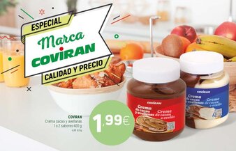 Coviran Coviran Crema cacao y avellanas 1 o 2 sabores 400g oferta