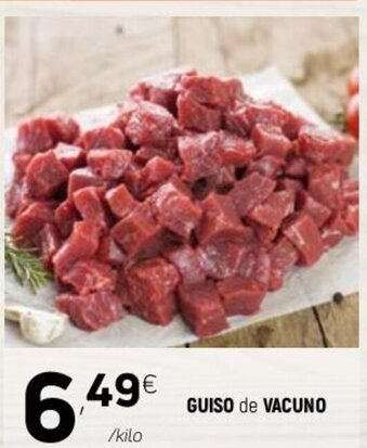 Coviran Guiso de Vacuno oferta