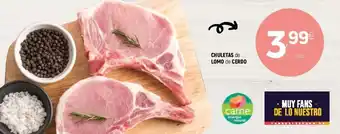 Coviran Chuletas de Lomo de Cerdo oferta