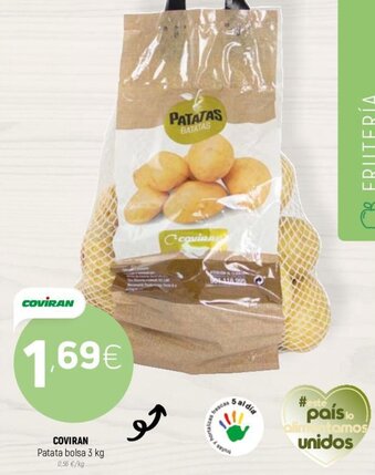 Coviran Coviran Patata bolsa 3kg oferta