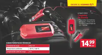 Lidl Cargador de batería oferta