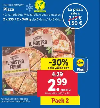 Lidl Pizza oferta