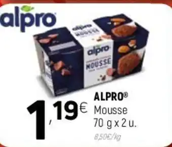 Coviran Alpro Mousse 70g x 2 u oferta