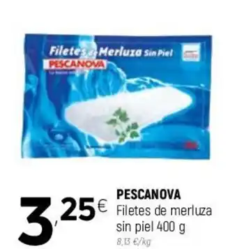 Coviran Pescanova Filetes de merluza sin piel 400g oferta