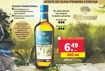 Lidl De sabor intenso con matices frutados y picantes oferta