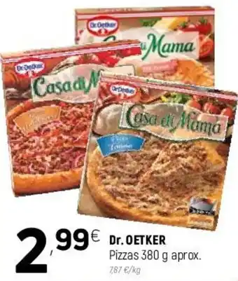 Coviran Dr. Oetkerr Pizzas 380g aprox oferta