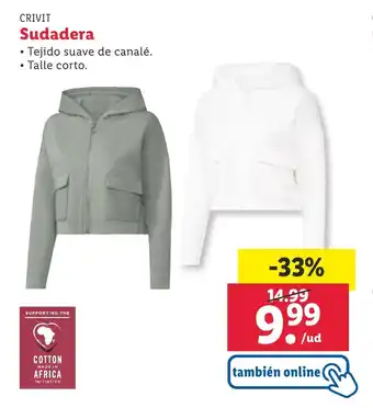 Lidl CRIVIT Sudadera oferta