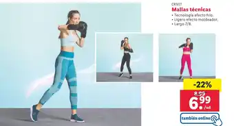 Lidl Mallas técnicas oferta
