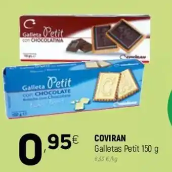 Coviran Coviran Galletas Petit 150g oferta