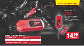 Lidl Cargador de batería oferta