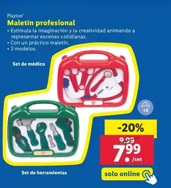 Lidl Playtive® Maletín profesional oferta