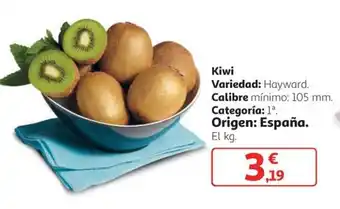 Alcampo Kiwi oferta