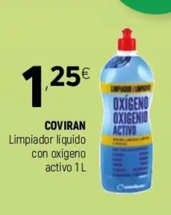 Coviran Coviran Limpiador liquido con oxigeno activo 1L oferta