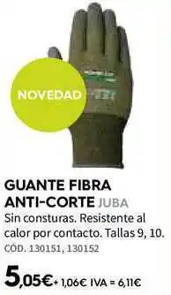 ferrOkey Guante Fibra Anti-corte Juba oferta