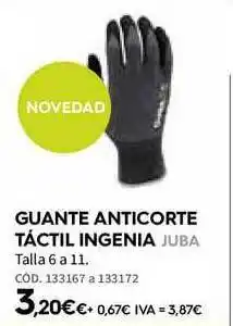 ferrOkey Guante Anticorte Táctil Ingenia Juba oferta