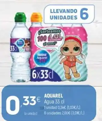 Coviran Aquarel Agua 33cl oferta