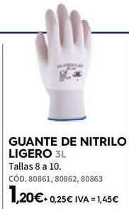 ferrOkey Guante De Nitrilo Ligero oferta