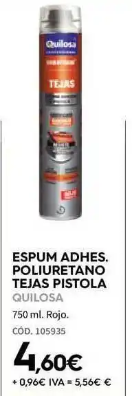 ferrOkey Espuma Adhes. Poliuretano Tejas Pistola Quilosa oferta