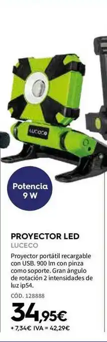 Proyector Led Luceco