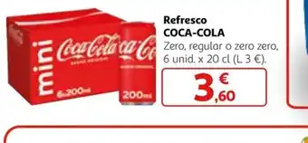 Alcampo Refresco COCA-COLA oferta