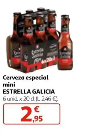 Alcampo Cerveza especial mini ESTRELLA GALICIA oferta