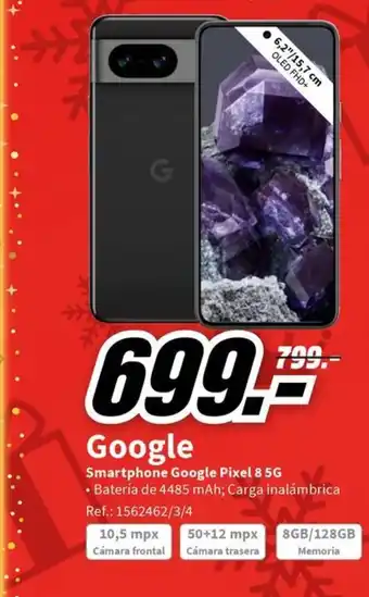 MediaMarkt Smartphone Google Pixel 8 5G oferta