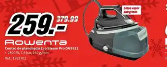 MediaMarkt Centro de planchado Eco Steam Pro DG9621 oferta