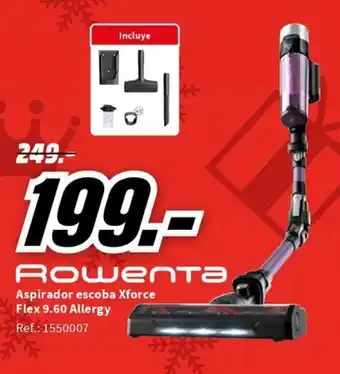 MediaMarkt Aspirador escoba Xforce Flex 9.60 Allergy oferta