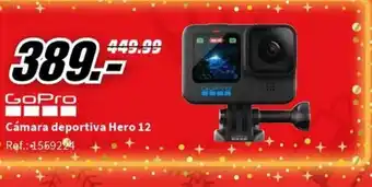 MediaMarkt Cámara deportiva Hero 12 oferta