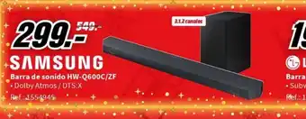 MediaMarkt Barra de sonido HW-Q600C/ZF oferta