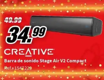 MediaMarkt Barra de sonido Stage Air V2 Compact oferta