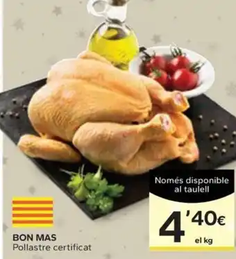 Caprabo BON MAS Pollastre certificat oferta