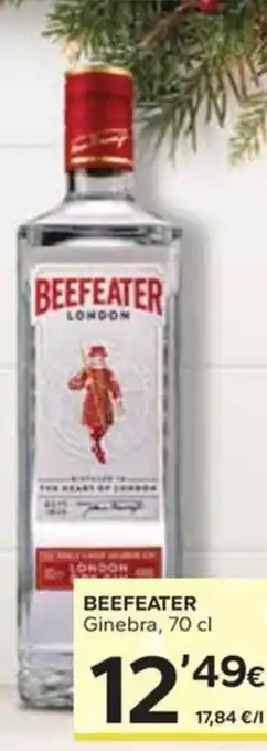 Caprabo BEEFEATER Ginebra, 70 cl oferta