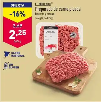 ALDI EL MERCADOⓇ Preparado de carne picada oferta
