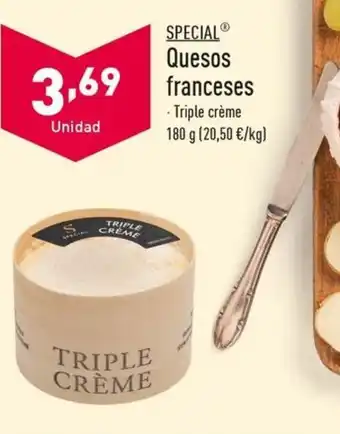 ALDI SPECIAL Ⓡ Quesos franceses oferta
