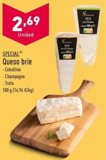 ALDI SPECIAL Queso brie oferta