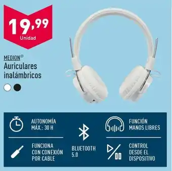 ALDI MEDION® Auriculares inalámbricos oferta