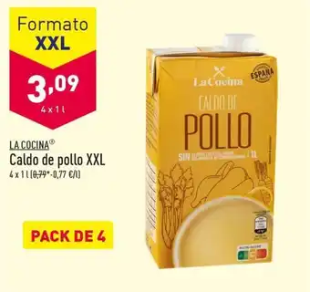 ALDI Caldo de pollo XXL oferta