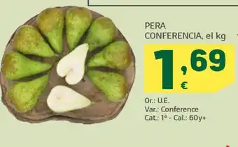 HiperDino PERA CONFERENCIA, el kg oferta