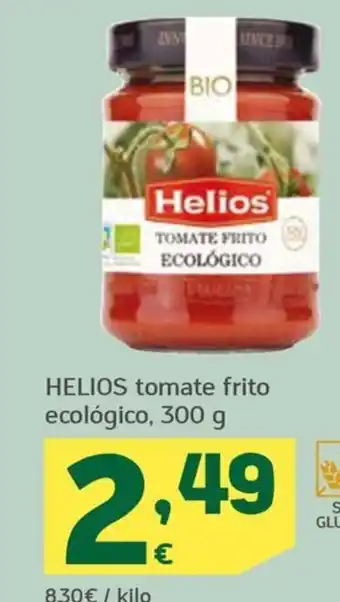 HiperDino HELIOS tomate frito ecológico, 300 g oferta