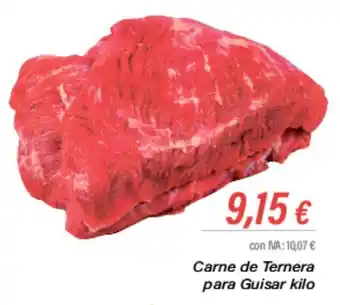 Cash Ifa Carne de Ternera para Guisar kilo oferta