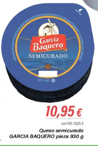 Cash Ifa Queso semicurado GARCIA BAQUERO pieza 930 g oferta