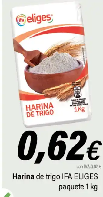 Cash Ifa Harina de trigo IFA ELIGES paquete 1 kg oferta