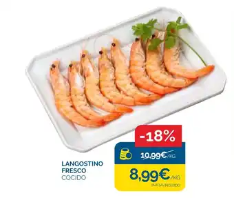 Cash Ecofamilia LANGOSTINO FRESCO COCIDO oferta