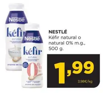 Alimerka NESTLÉ Kéfir natural o natural 0% m.g., oferta